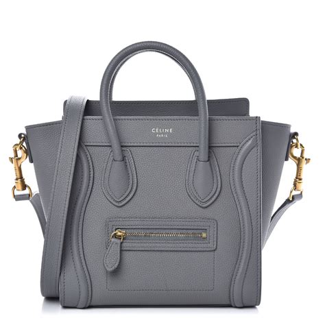 celine nano luggage kohl